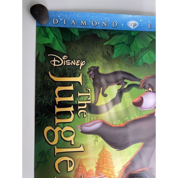Disney Classics The Jungle Book Original Movie Poster 40" X 27" - Picture 4 of 10